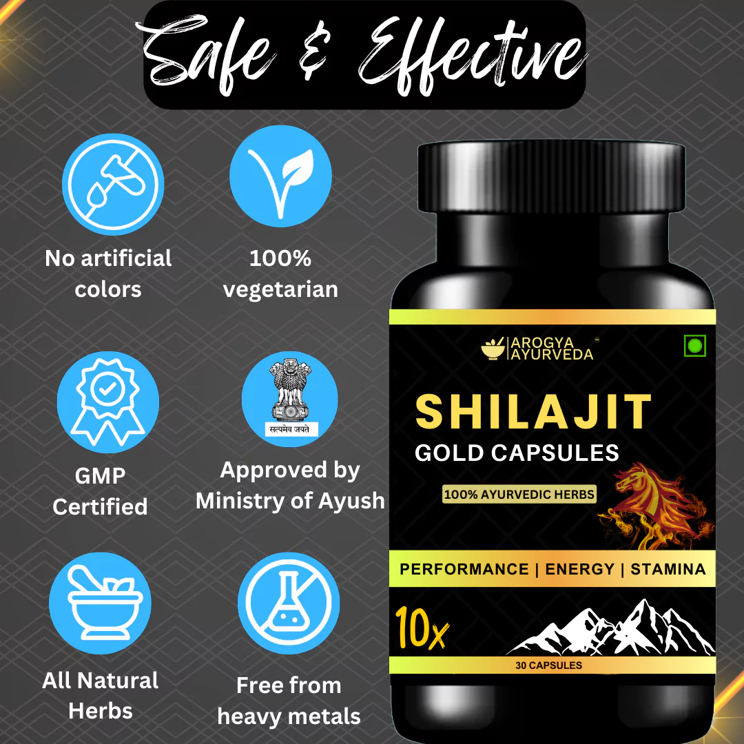 Shilajit Gold Capsules Feature